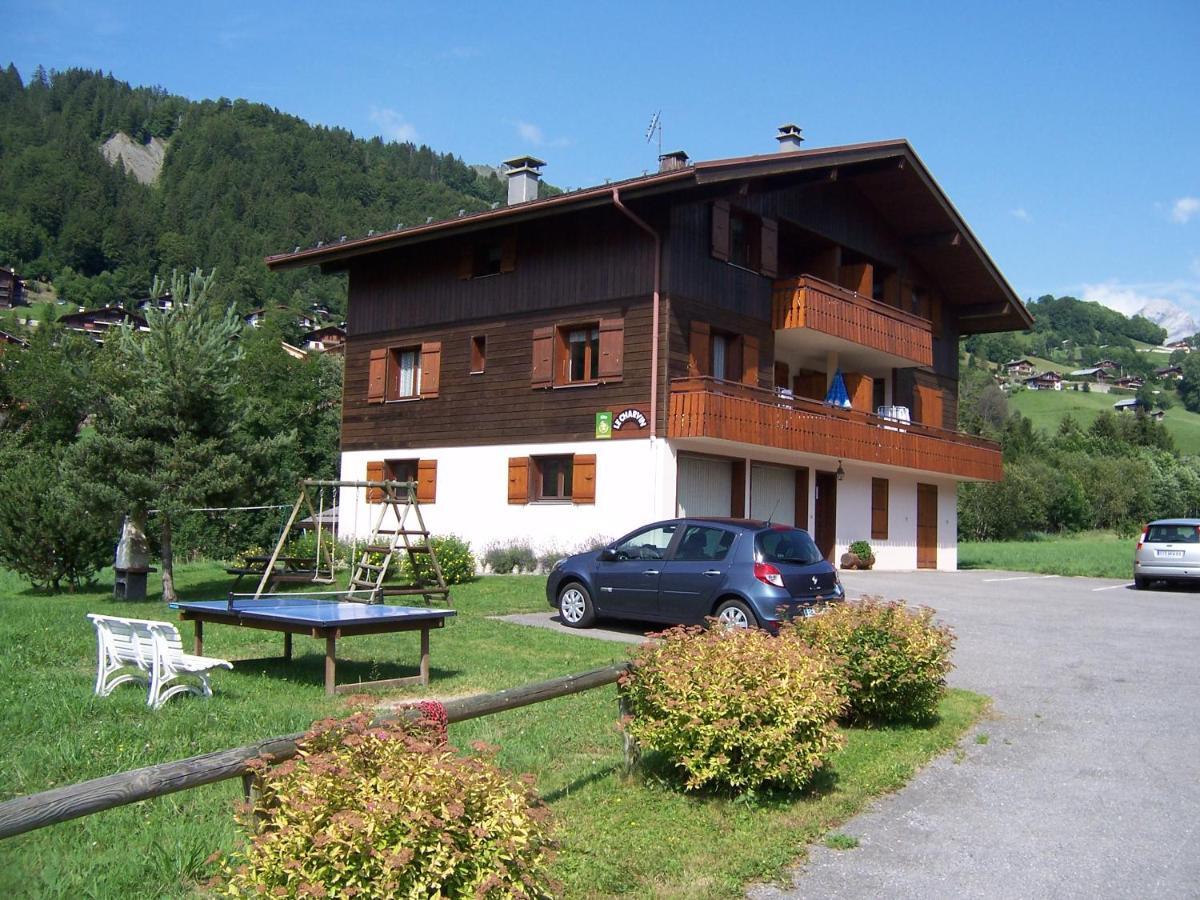 Ferienwohnung Le -Charvin Le Grand-Bornand Exterior foto